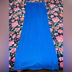 Xhilaration royal blue long skirt
